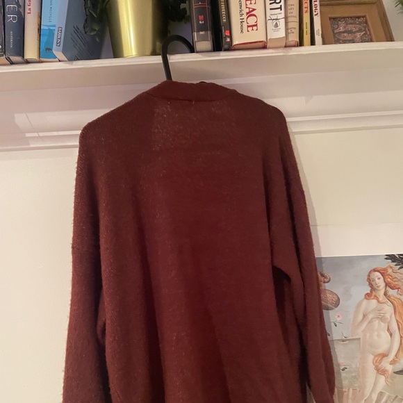 Garage maroon cardigan - Picture 2 of 2
